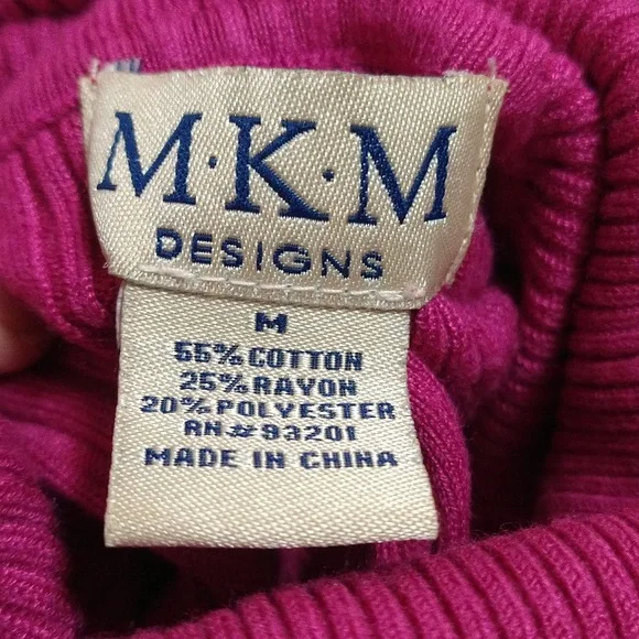 MKM Designs Women's Turtleneck Sweater - Picture 7 of 8